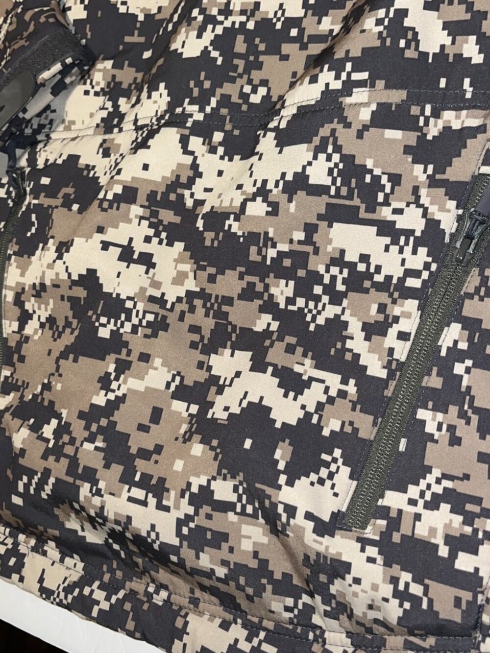 Antarctica men's full zip digital camo hooded tactical jacket medium - Picture 8 of 8